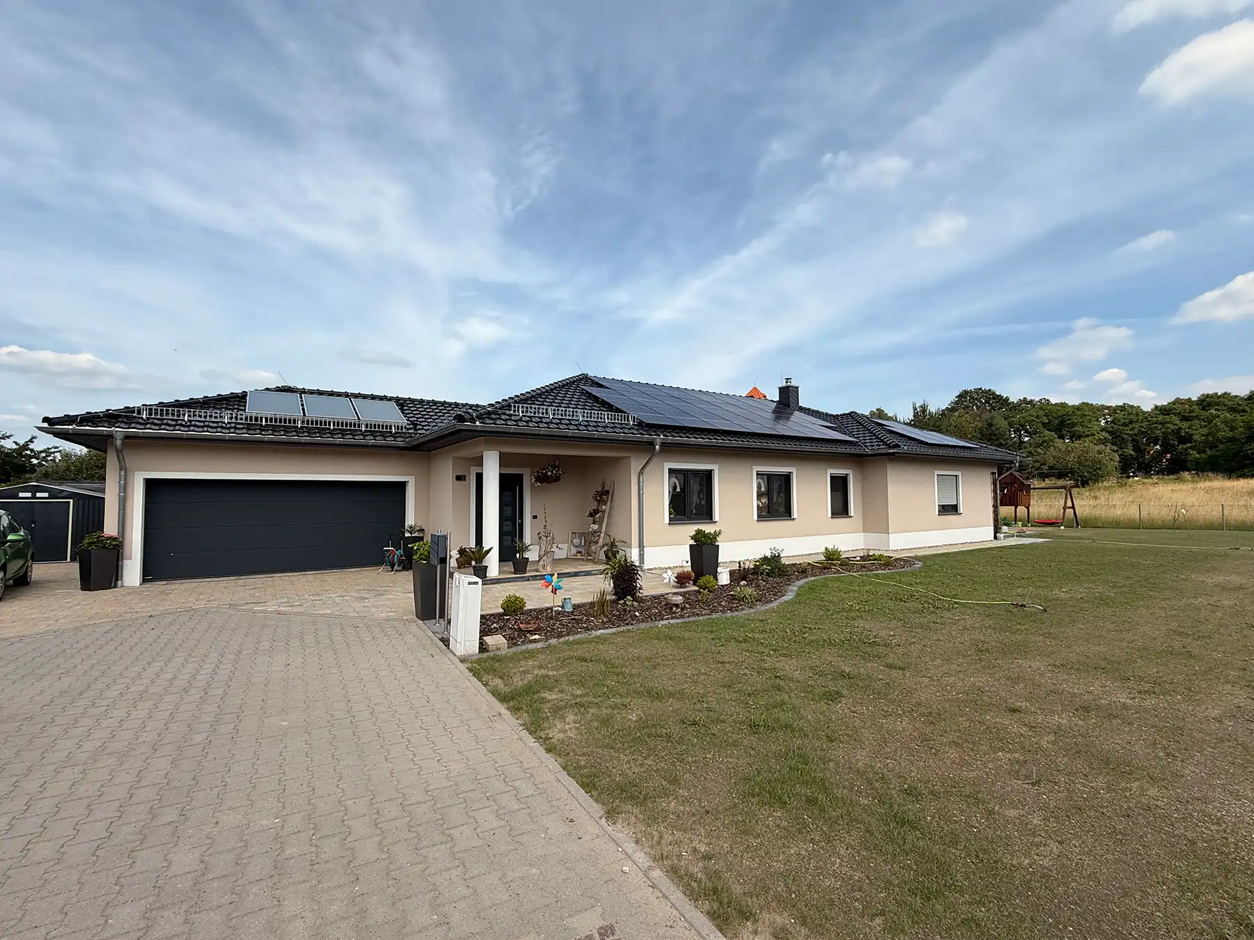 Hornauer Bau Neubau mit Solar